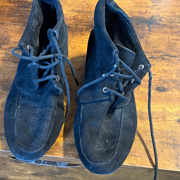 American Eagle Outfitters Shoes - American Eagle Outfitters Black Suede Flats